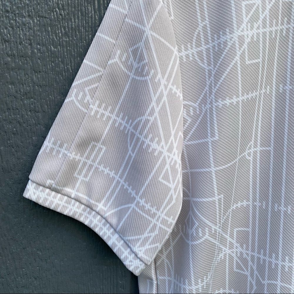 Adidas Athletic Shirt I Am Sport Field Maps - Picture 3 of 6